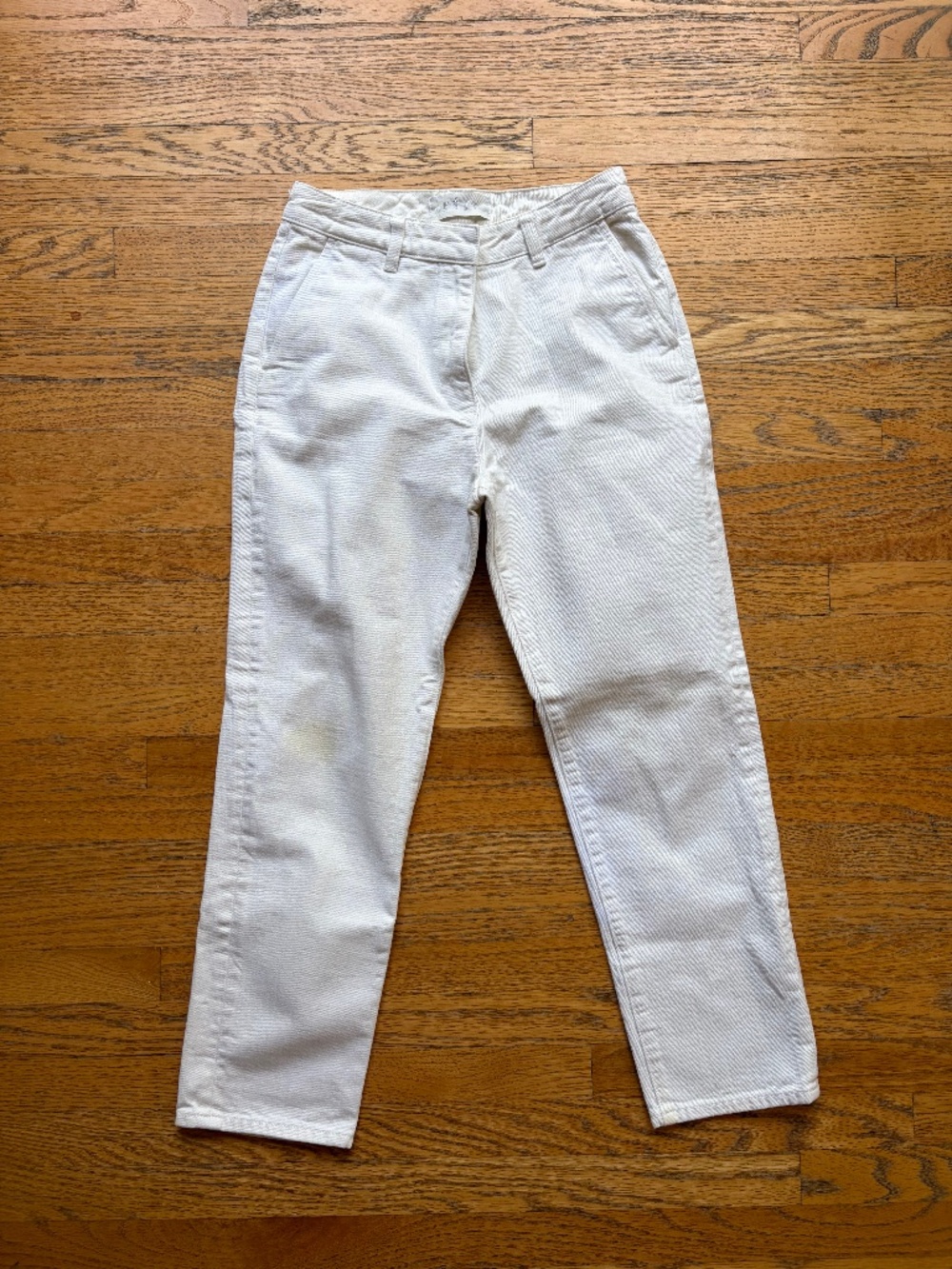 KEJI DENIM - WHITE CIGARETTE JEANS - 38